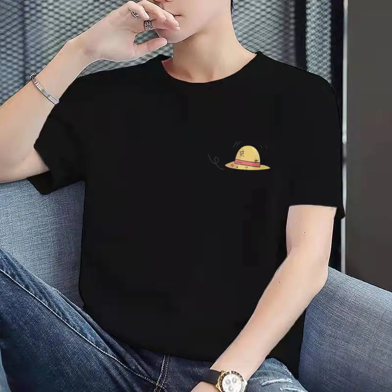 Korean Style Black T-shirt with "Ye S!" Print - Image 19