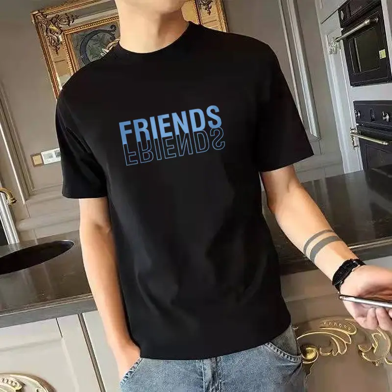 Korean Style Black T-shirt with "Ye S!" Print - Image 23