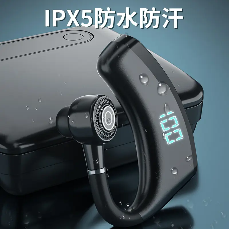 V9S Bluetooth Headset with Digital Display & Charging Bin - Image 8