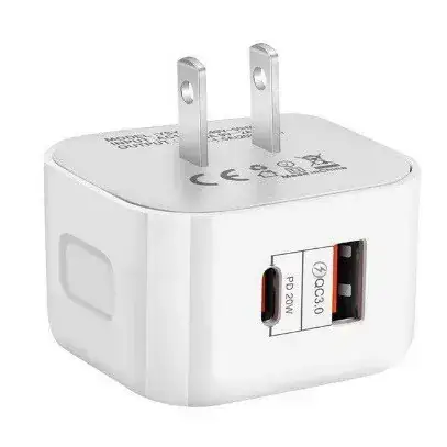 PD20W Fast Charging Travel Charger 20W Double Port