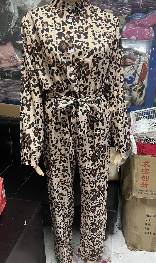 2021 Leopard Print Camo Jumpsuit for Women — feature 3
