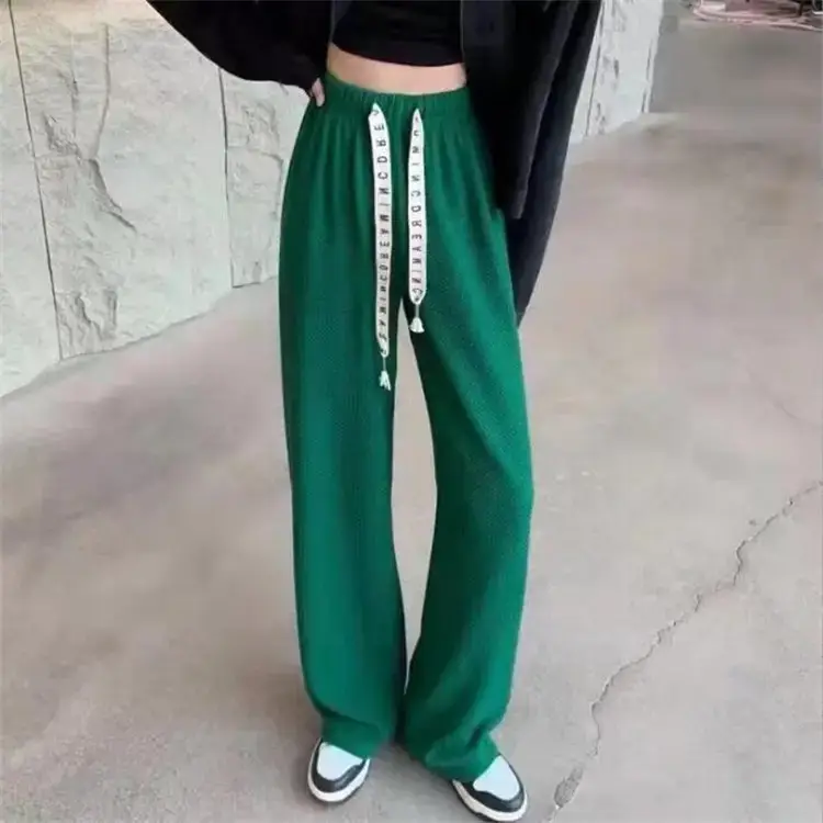 Black High Waist Slimming Puff Pants for Women - Image 6