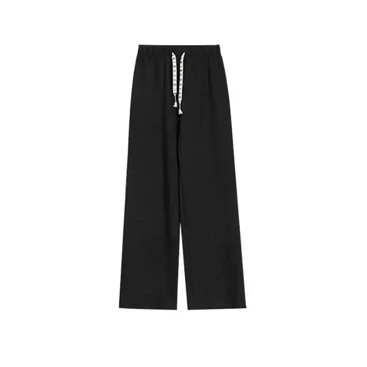 Black High Waist Slimming Puff Pants for Women - Image 9