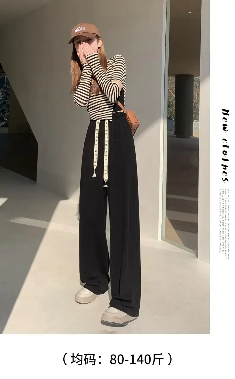 Black High Waist Slimming Puff Pants for Women — feature 12