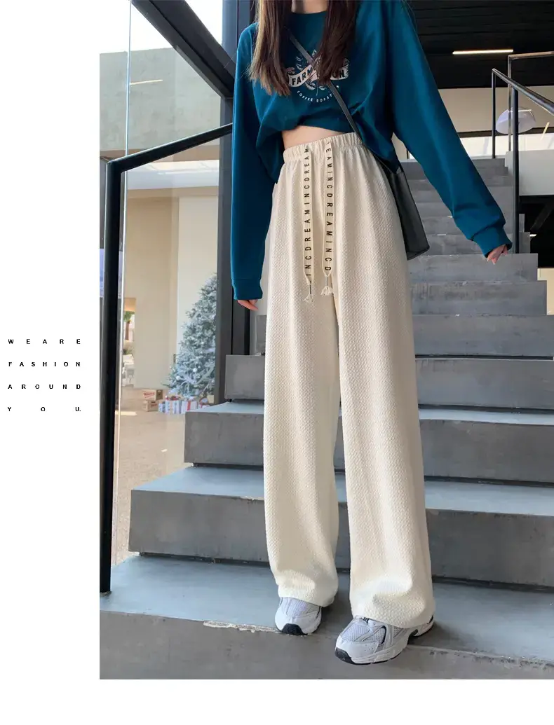 Black High Waist Slimming Puff Pants for Women — feature 7