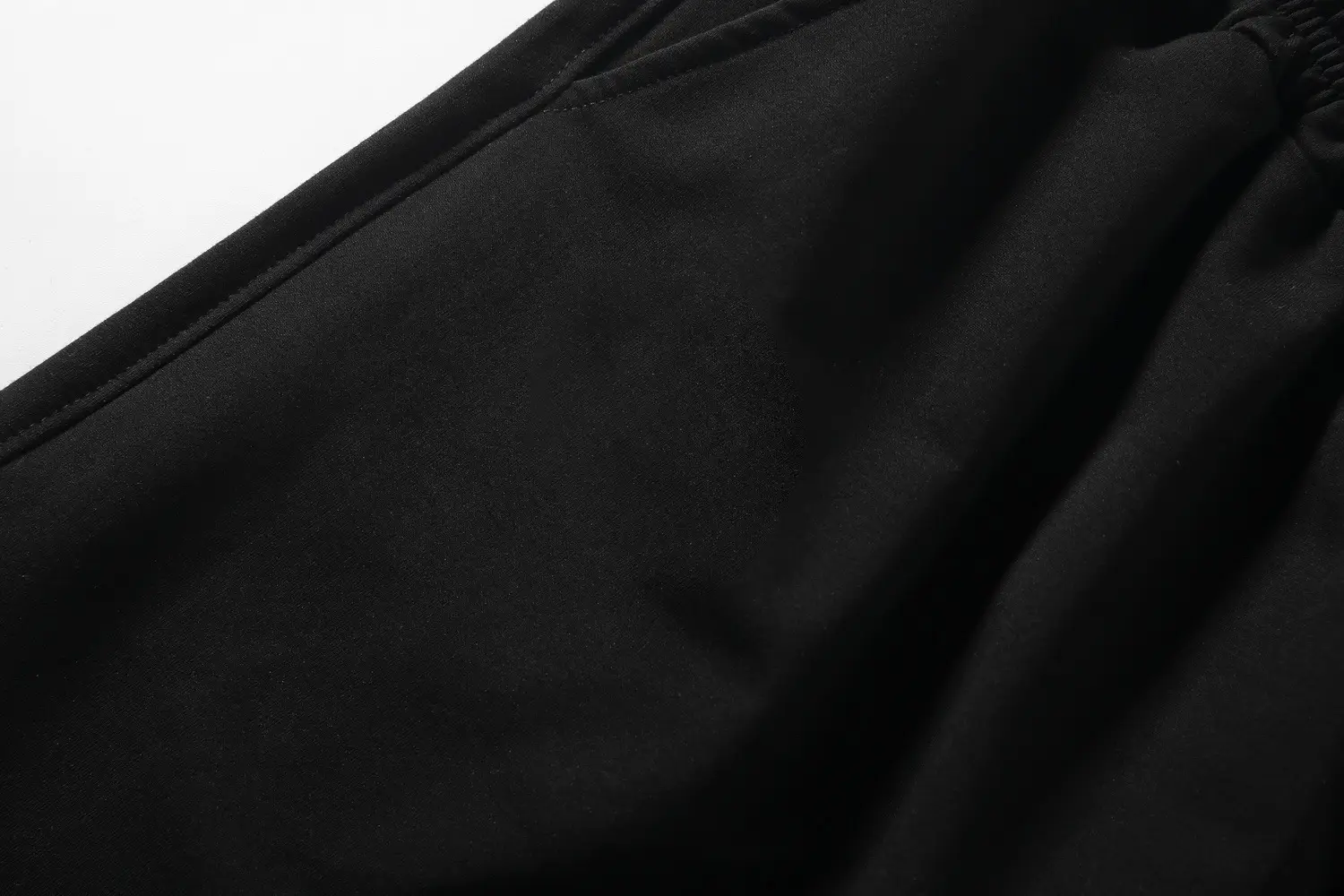 Men's Black Terry Shorts Summer Breathable Cool Sports - Image 4