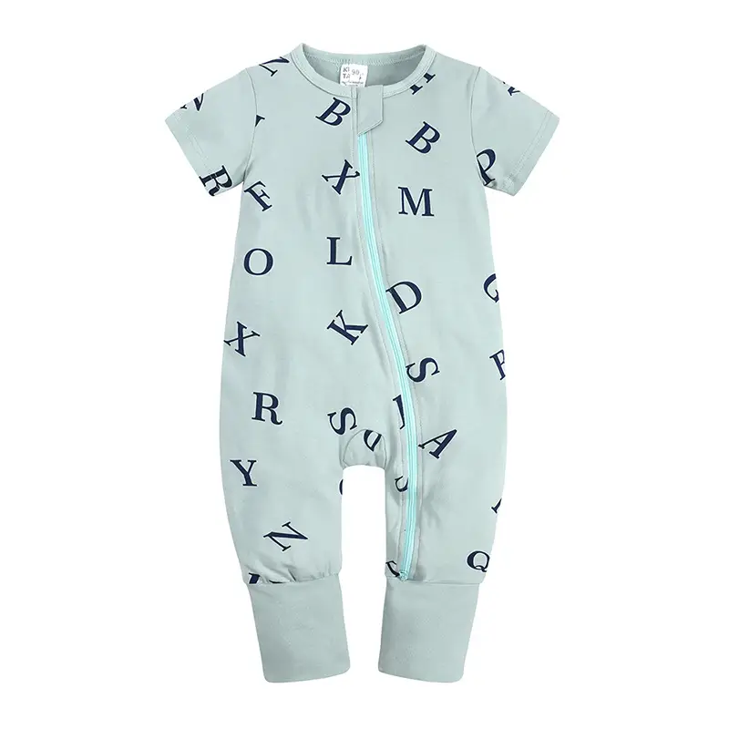Baby Romper Full Moon Hundred-Day Outfit Grey - Image 5