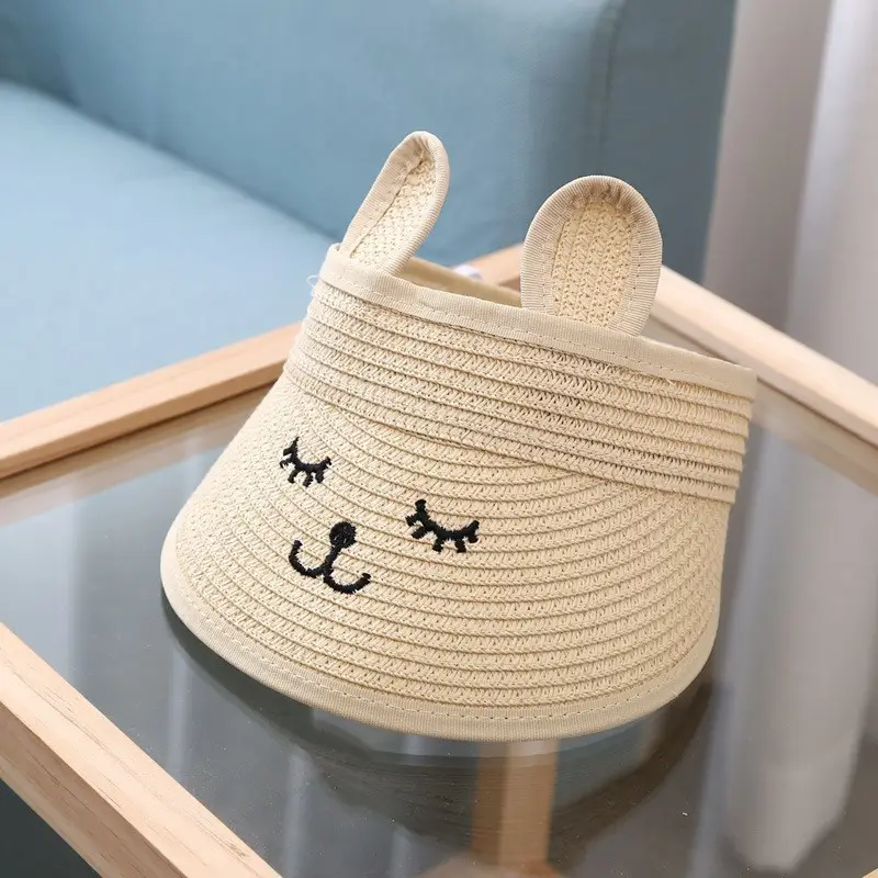 Cute Rabbit Ears Hat for Kids Sun Protection - Image 2