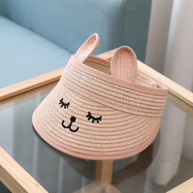 Cute Rabbit Ears Hat for Kids Sun Protection - Image 3