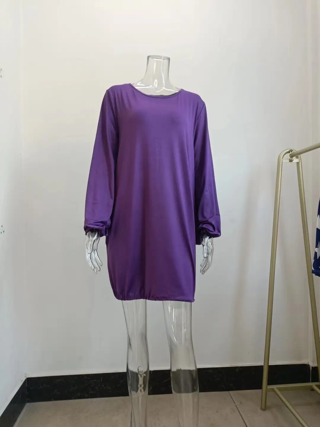 2024 Plus Size Women's Bubble Skirt Dress in Multiple Colors — feature 8
