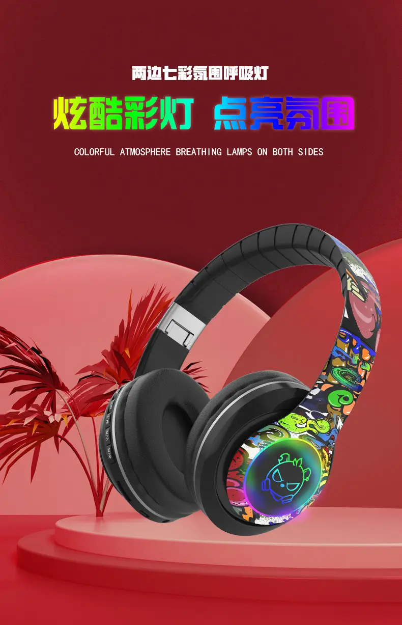 Dr46 Bluetooth Headset with Long Battery & Creative Design — feature 9