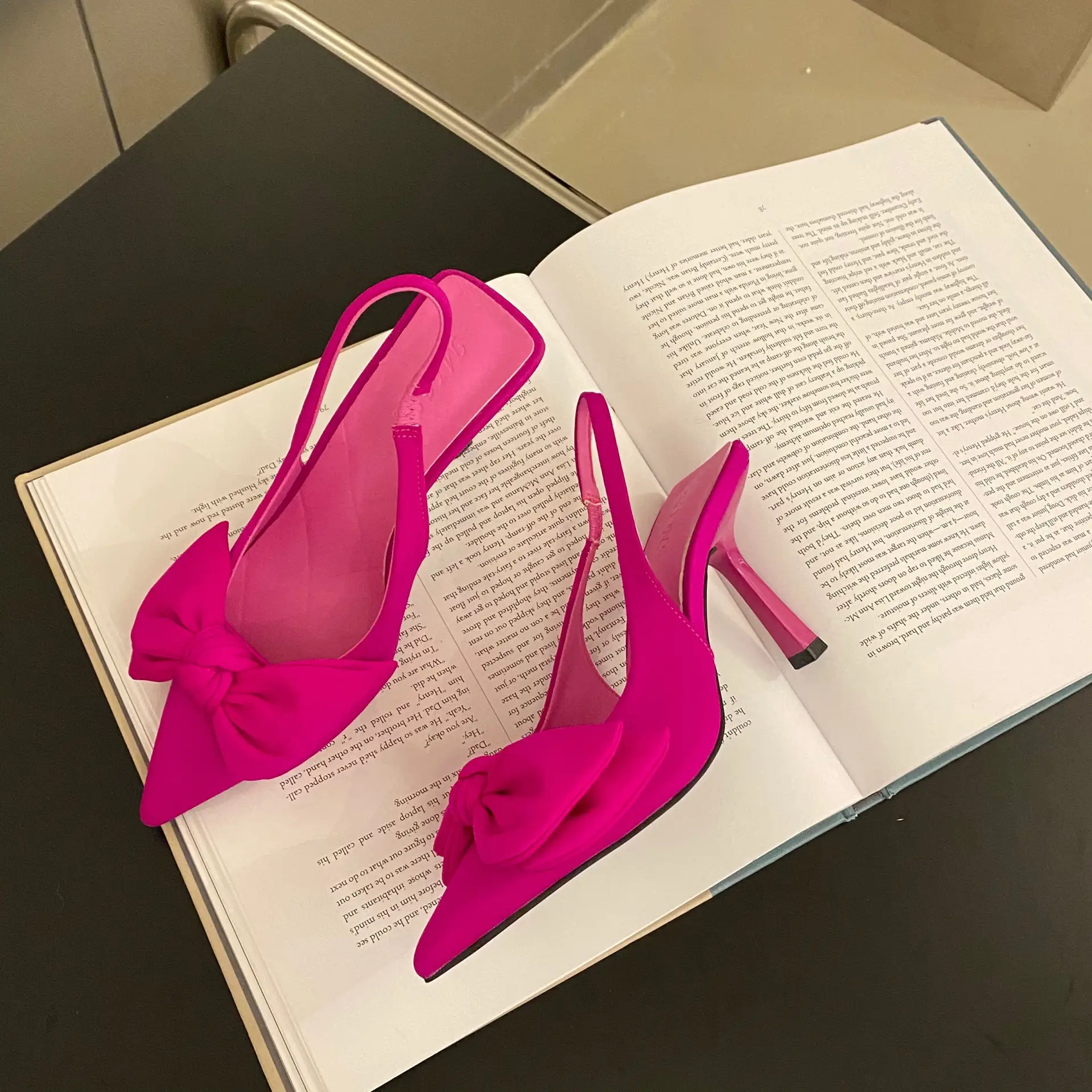 Black Bow Stiletto Heels for Women 2023 â feature 11
