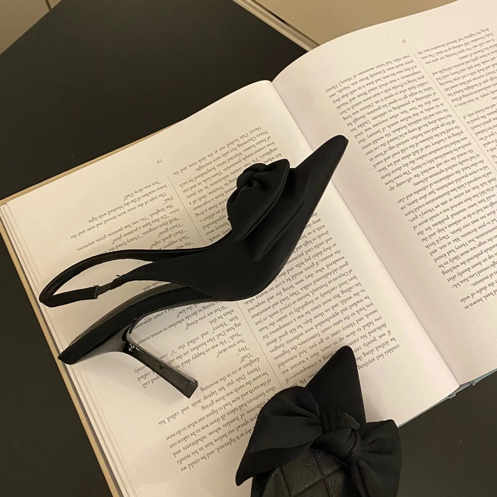 Black Bow Stiletto Heels for Women 2023 â feature 4