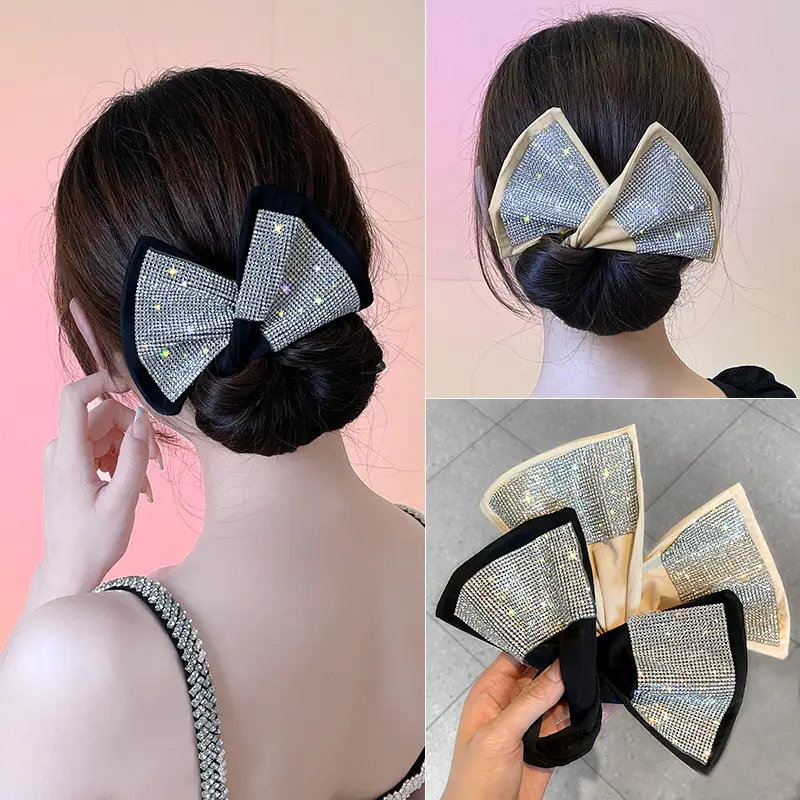 Women's Floral Crossbody Hair Curler Ball Head - Image 15