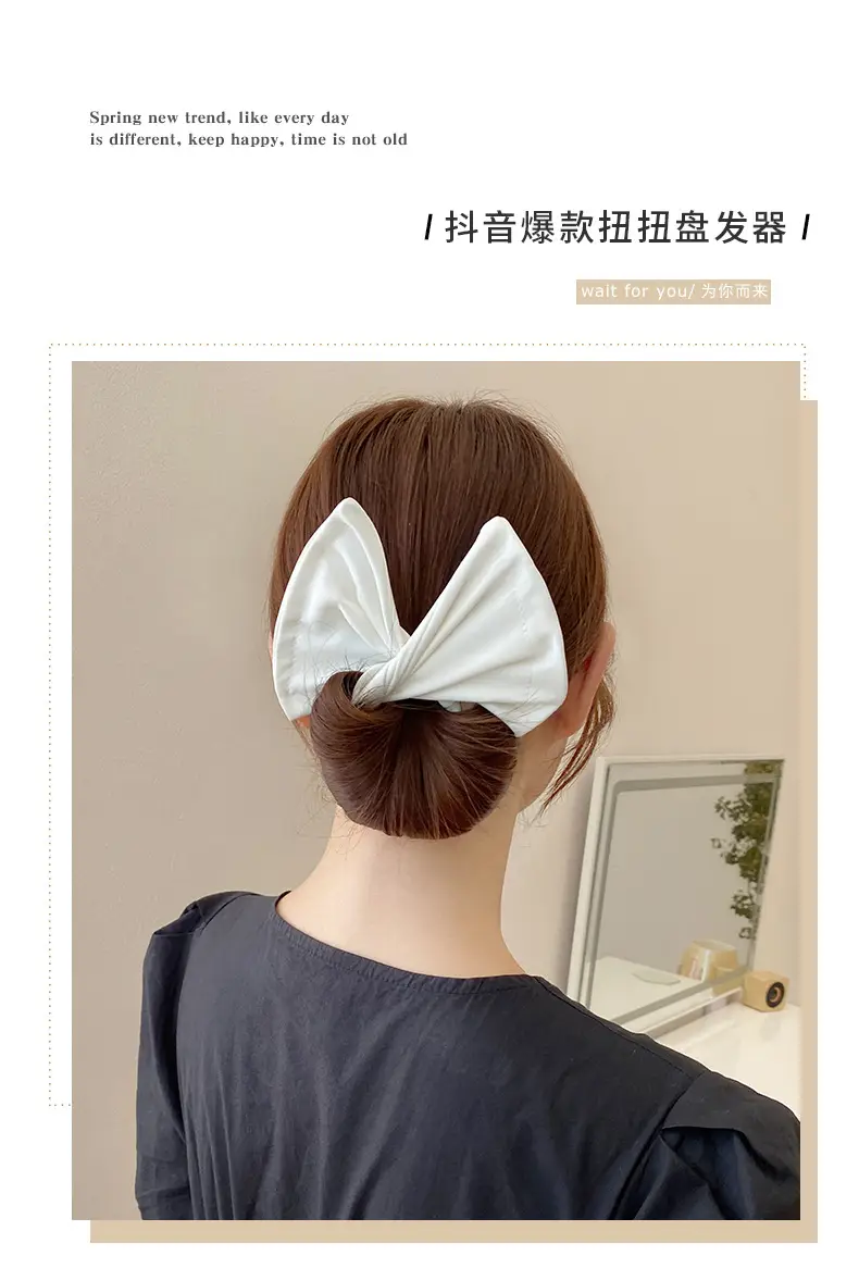 Women's Floral Crossbody Hair Curler Ball Head — feature 10