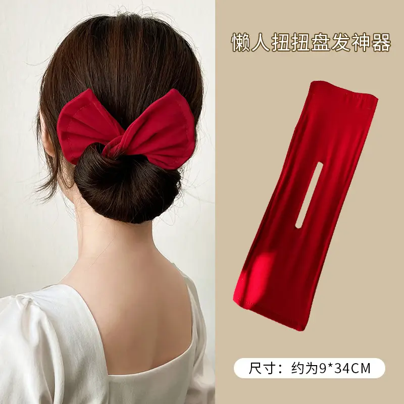 Women's Floral Crossbody Hair Curler Ball Head - Image 2