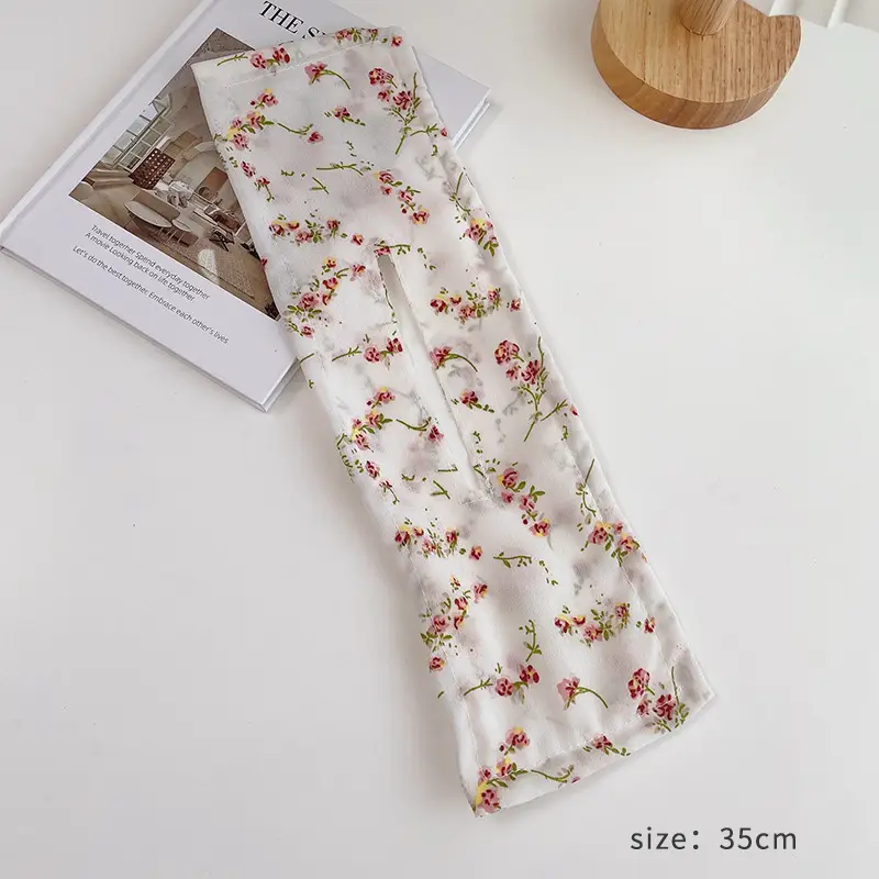 Women's Floral Crossbody Hair Curler Ball Head - Image 5
