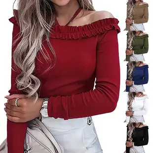 2022 Velvet Slit Pleated Women's Dress Red — feature 5