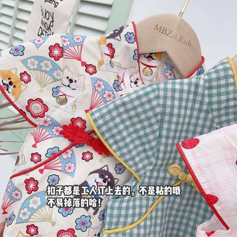 Girls Floral Cheongsam Dress Summer 2025 — feature 4