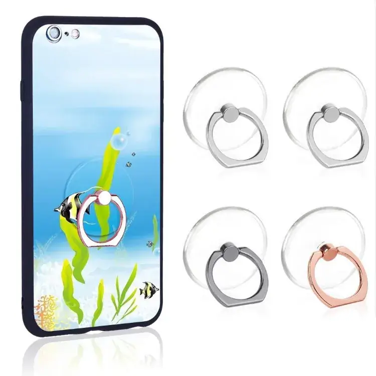 Transparent Crystal Phone Ring Holder Acrylic - Image 9