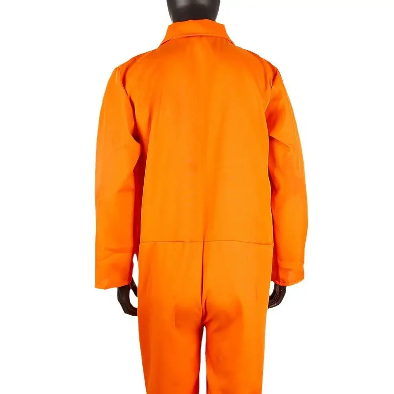 Orange Jail Bird Prison Uniform Halloween Adult Costume - Image 10