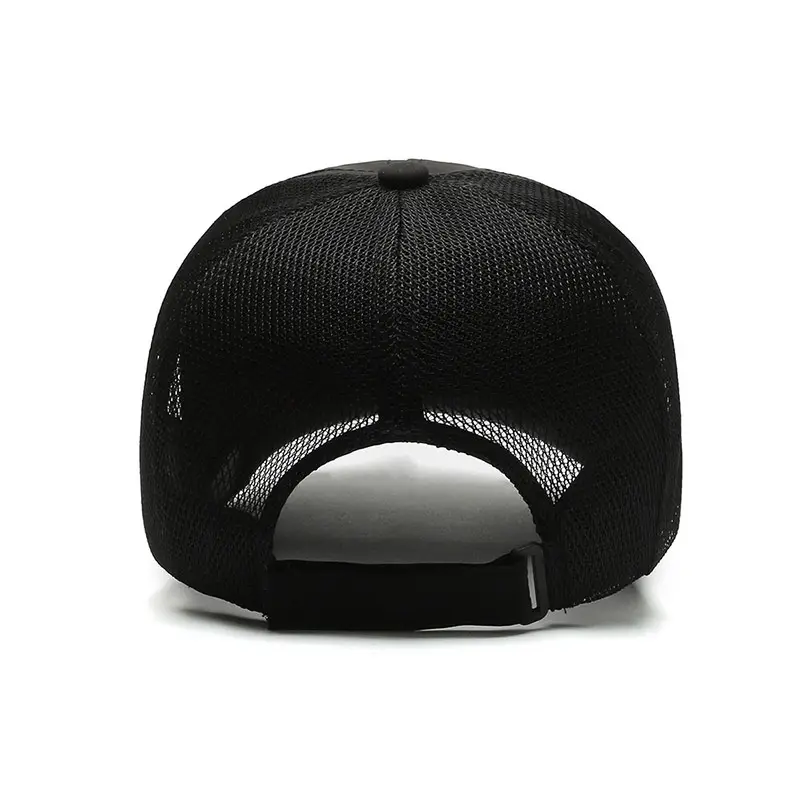 Men's Black Mesh Pull-Out Cap Outdoor Sports Sunscreen - Image 13