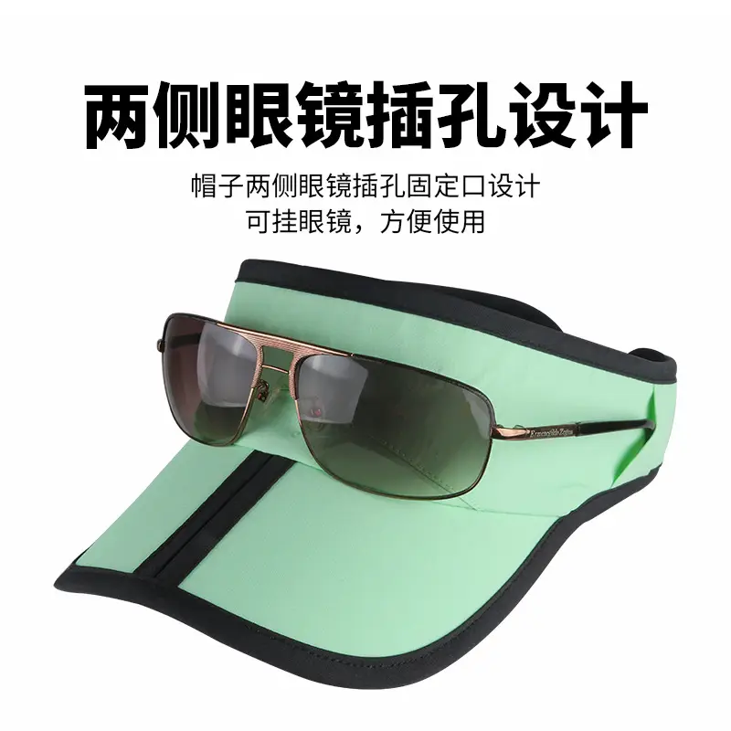 Green Nylon Raincoat Hat for Men Women Waterproof Comfortable - Image 7