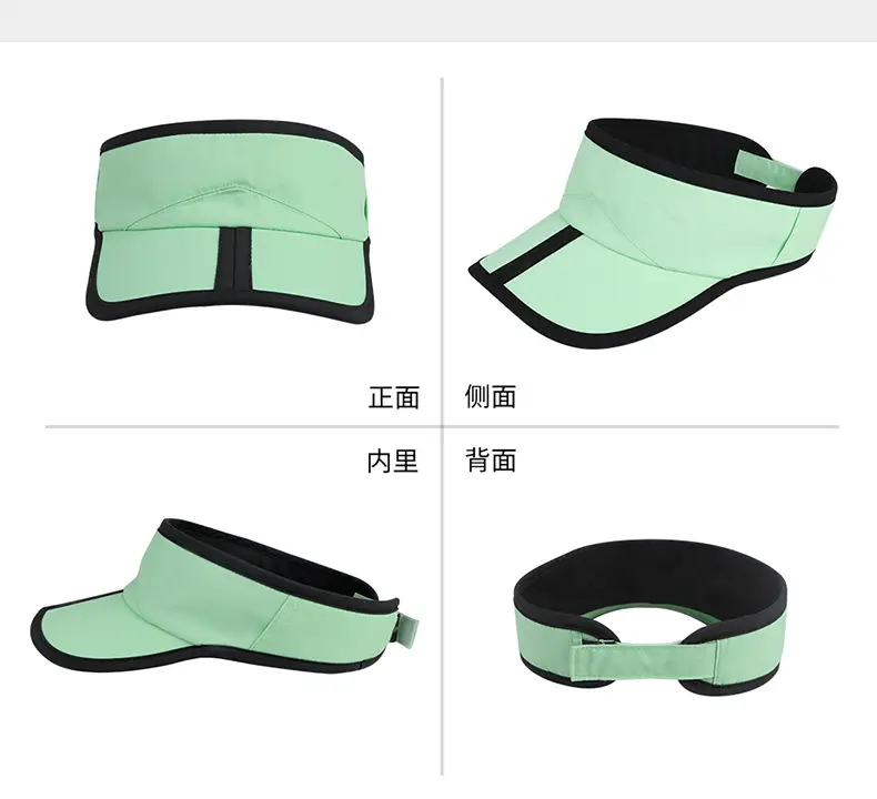 Green Nylon Raincoat Hat for Men Women Waterproof Comfortable — feature 16