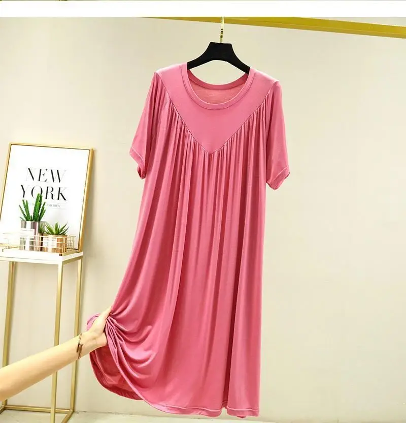 Women's Loose Sleeve Round Neck Dress Summer 2023 — feature 14