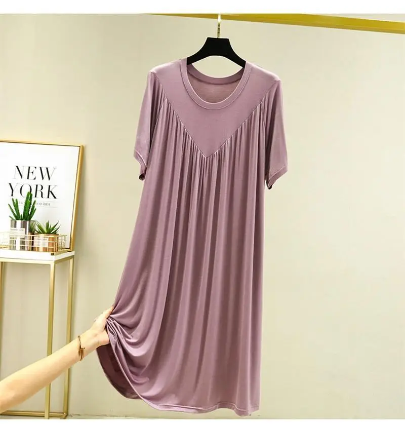 Women's Loose Sleeve Round Neck Dress Summer 2023 — feature 16