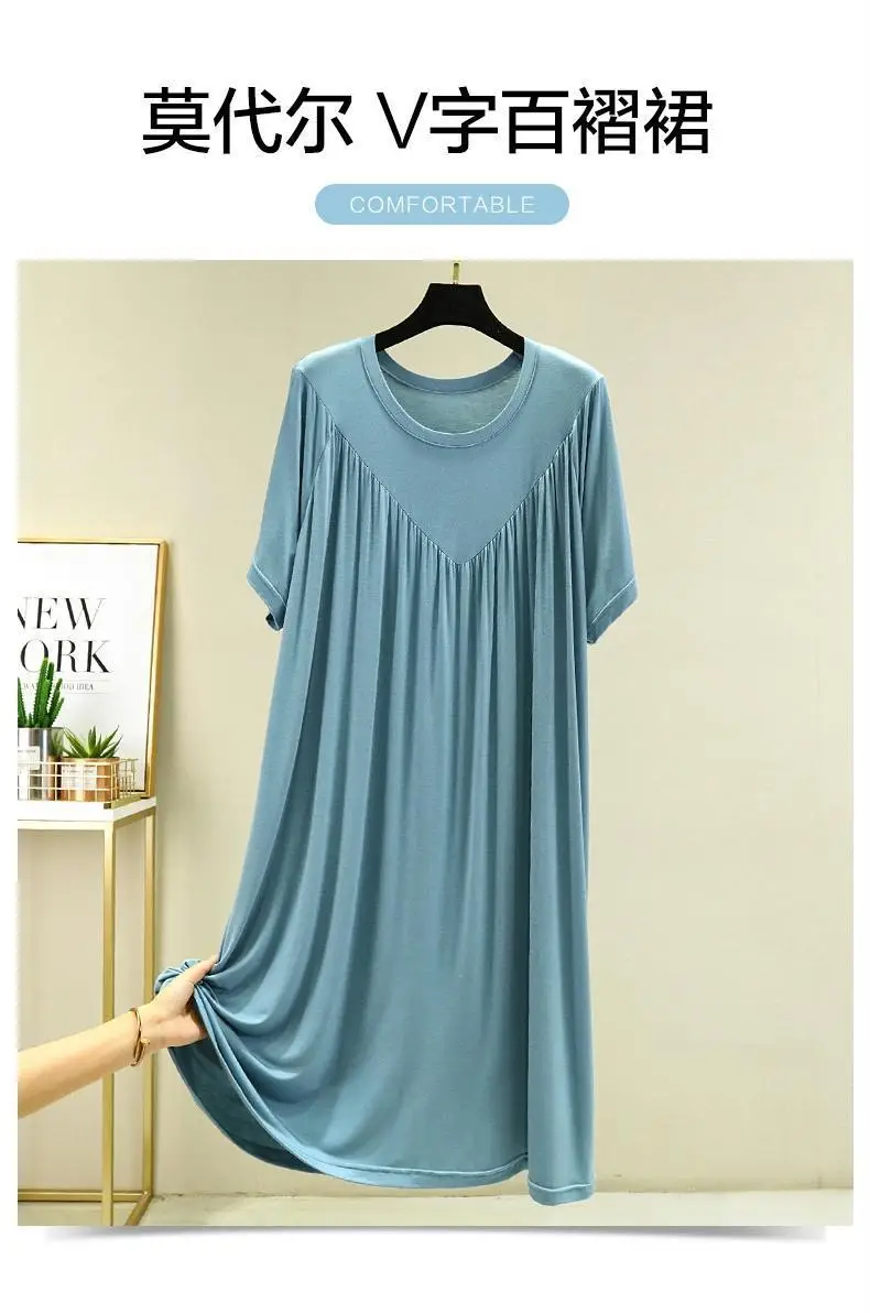 Women's Loose Sleeve Round Neck Dress Summer 2023 — feature 3