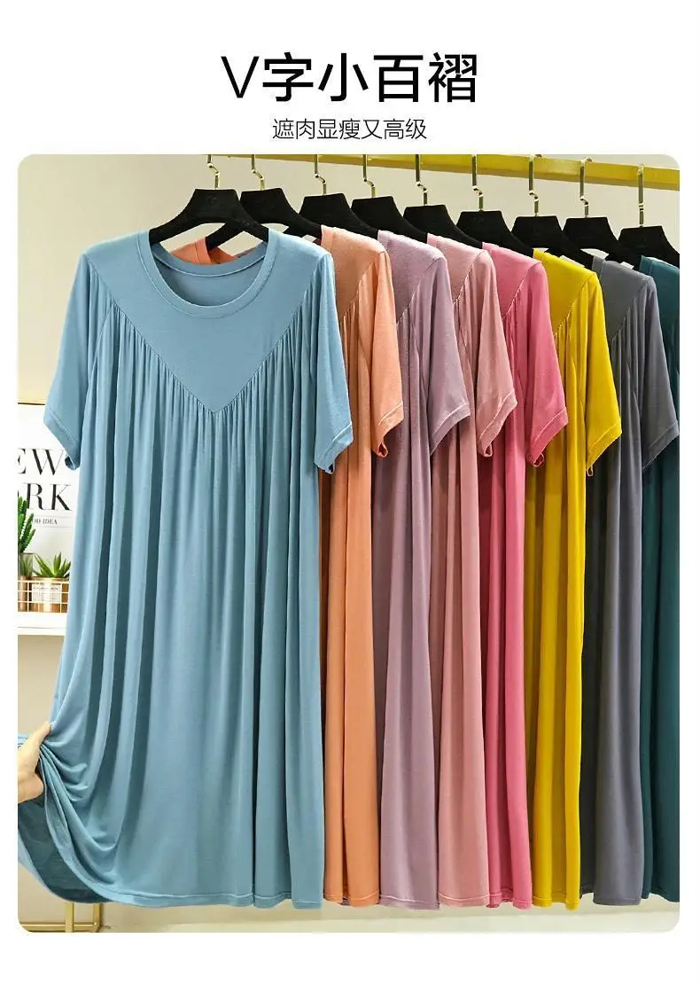 Women's Loose Sleeve Round Neck Dress Summer 2023 — feature 8