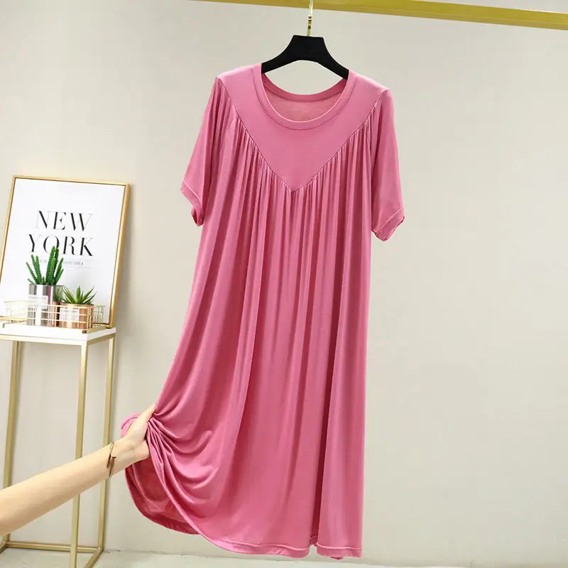 Women's Loose Sleeve Round Neck Dress Summer 2023 - Image 5