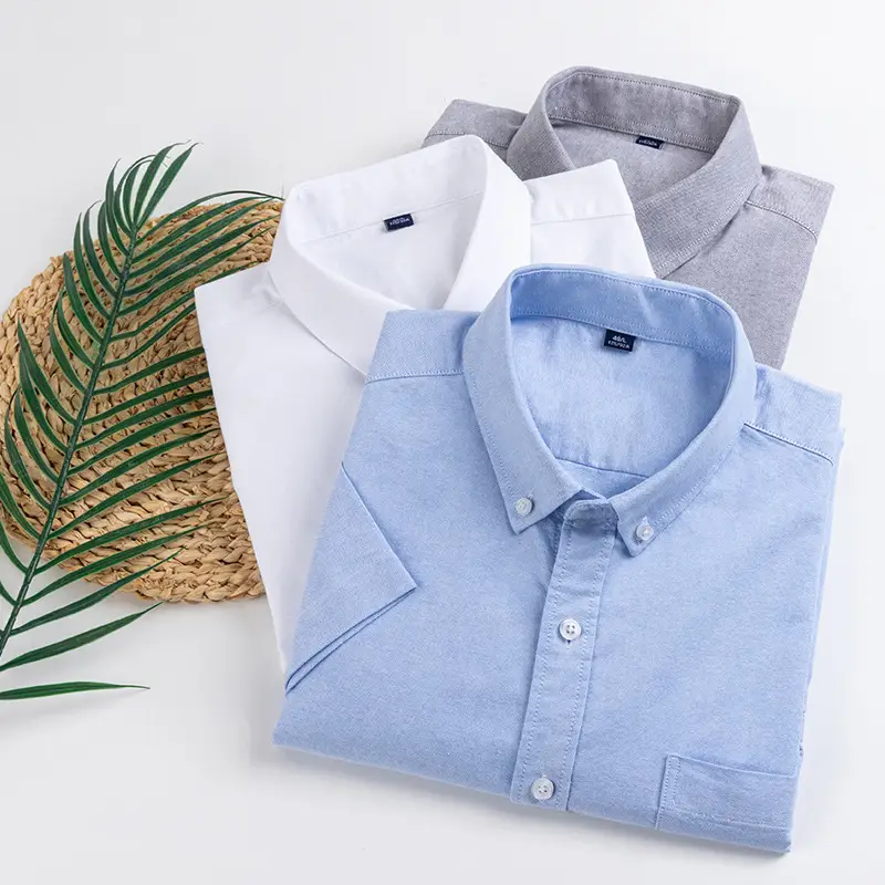Men Blue Cotton Button Shirt 5950-6 - Image 8