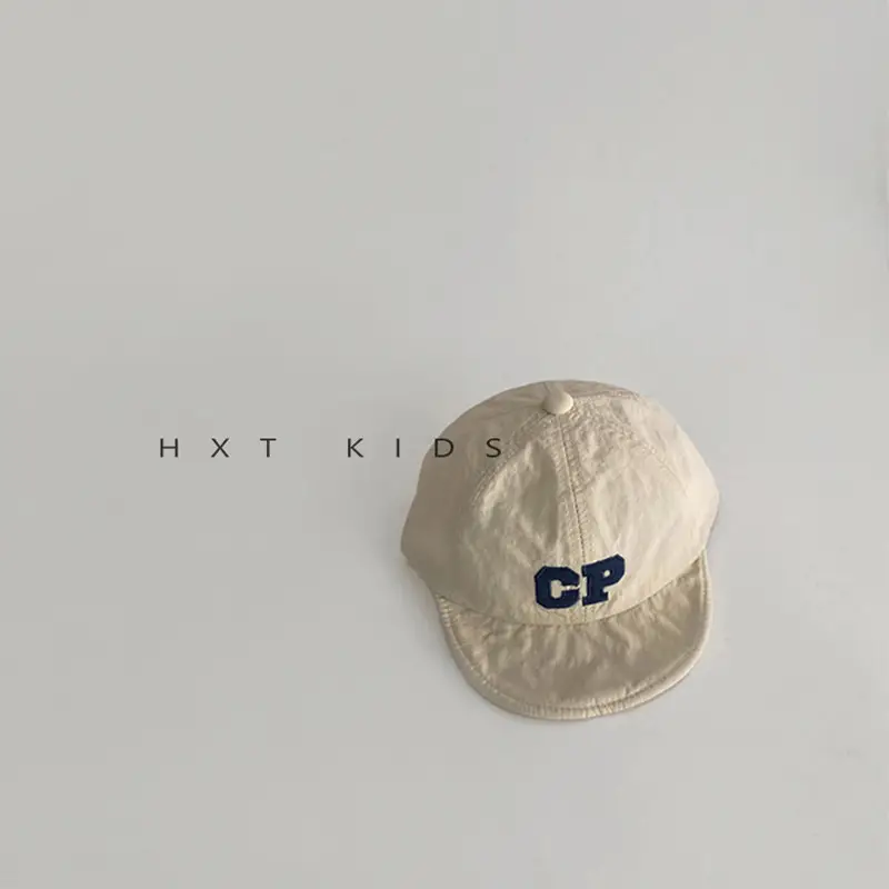 CP Letter Baby Soft Brim Sun Hat 6M - Image 3