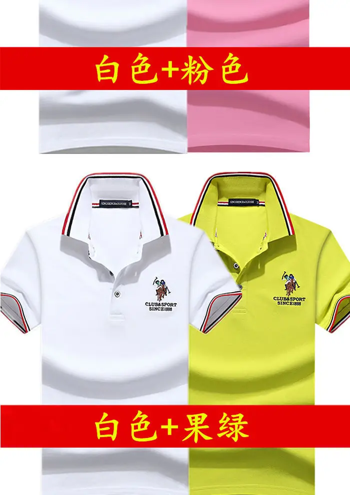Men Polo Shirt Blue Grey Large Half Sleeve Embroidered — feature 8