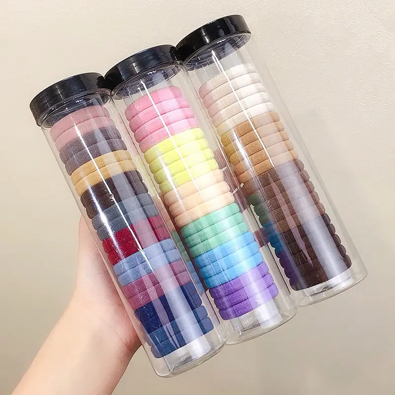 20 Pcs High Elastic Hair Ring Tie Towel Ball Head Hair Accessory - Image 8