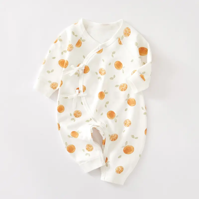 Newborn Pure Cotton Butterfly Jumpsuit Summer Baby - Image 3