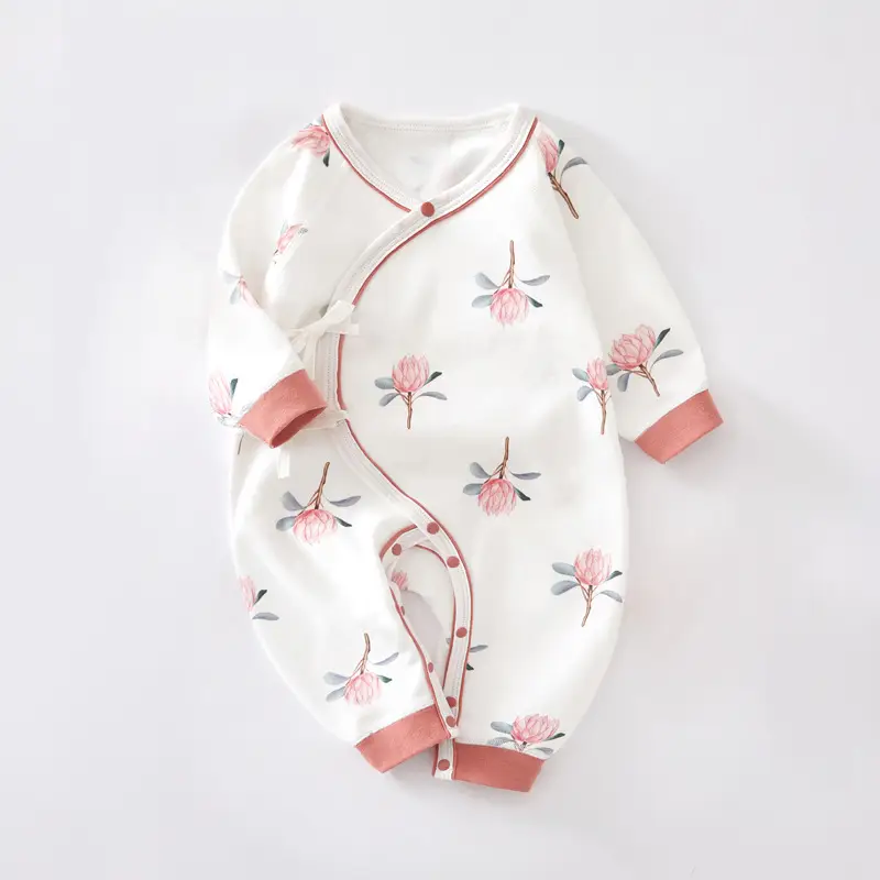 Newborn Pure Cotton Butterfly Jumpsuit Summer Baby - Image 4
