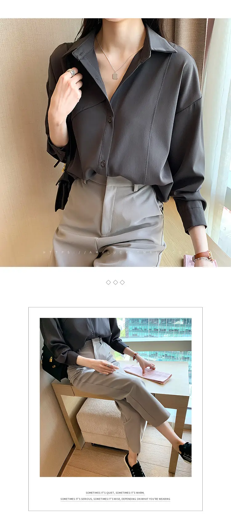 Women French Style White Blouse Top 2025 Spring — feature 8