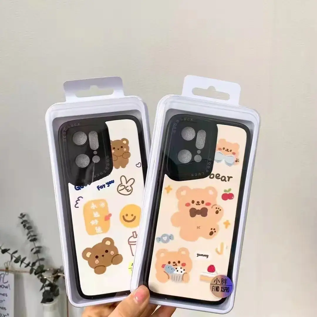 OPPOA5PRO/RENO13 Black Checkered Fat Leather Phone Case - Image 4