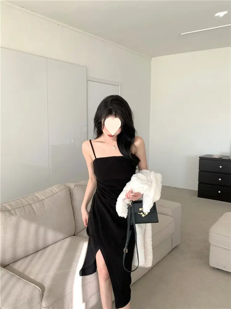Black Slip Dress Women Spring Summer 2025 — feature 11