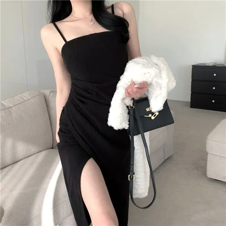 Black Slip Dress Women Spring Summer 2025 — feature 13