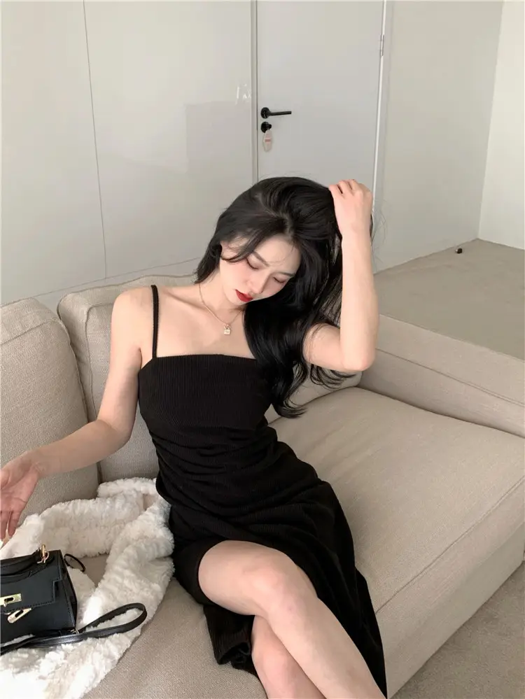 Black Slip Dress Women Spring Summer 2025 — feature 14