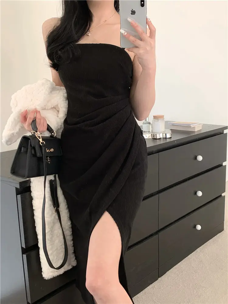 Black Slip Dress Women Spring Summer 2025 — feature 15