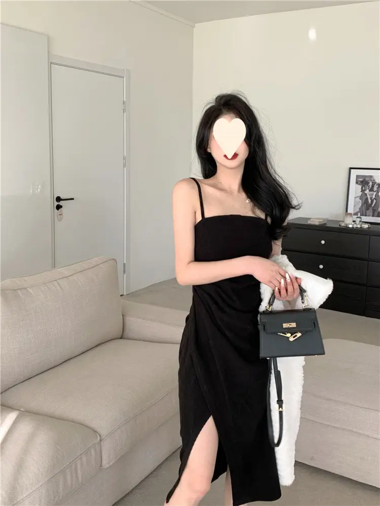 Black Slip Dress Women Spring Summer 2025 — feature 17
