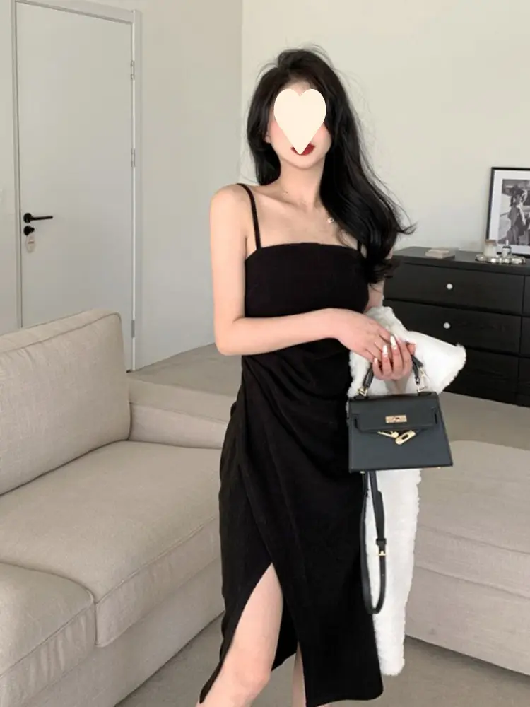 Black Slip Dress Women Spring Summer 2025 — feature 19