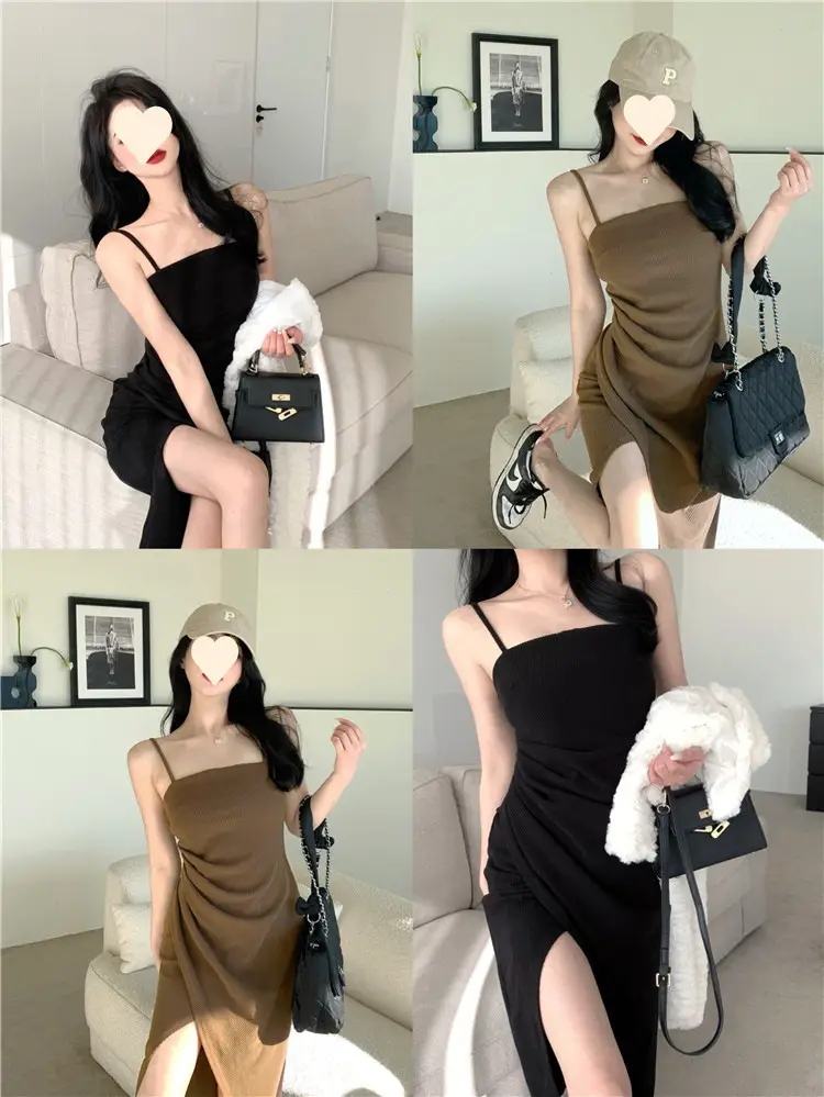 Black Slip Dress Women Spring Summer 2025 — feature 2