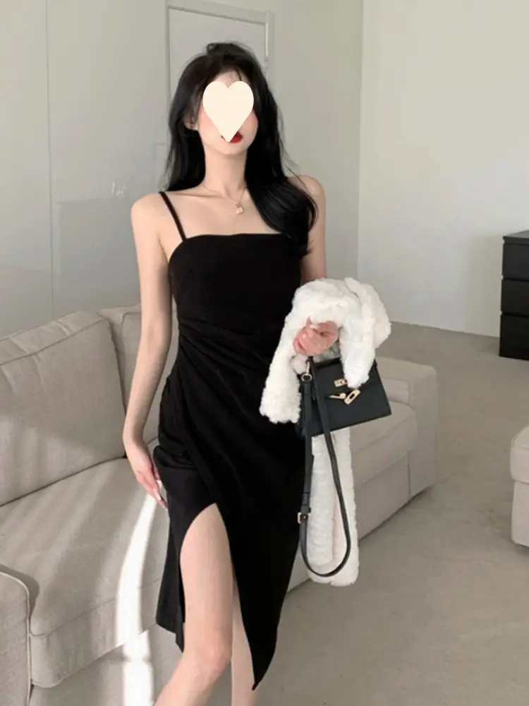 Black Slip Dress Women Spring Summer 2025 — feature 20