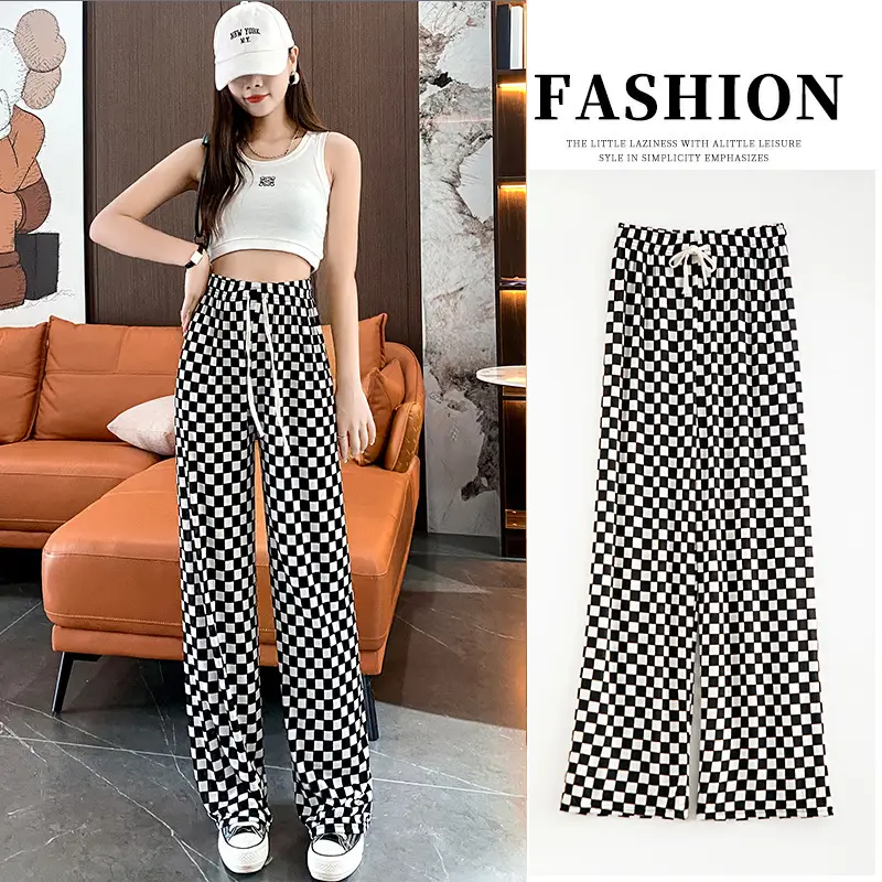 Women Anti-Mosquito Pants Wide Leg Slim Cool Summer — feature 2